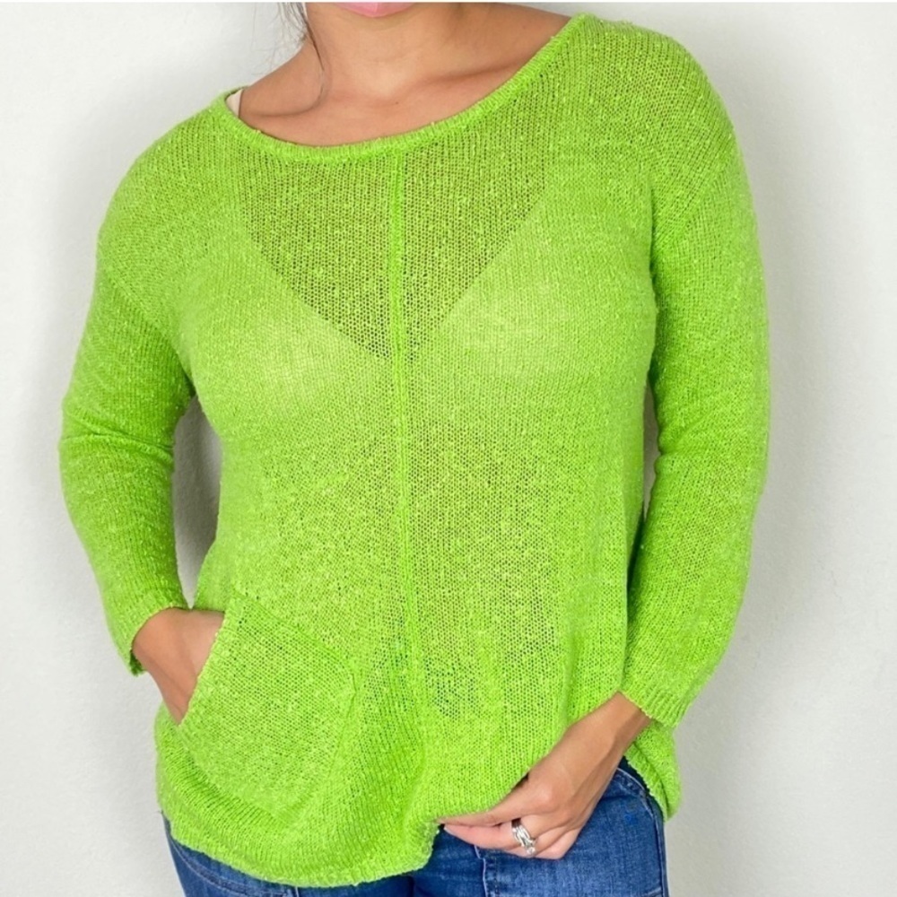 Parkhurst Knit Top Green Size M